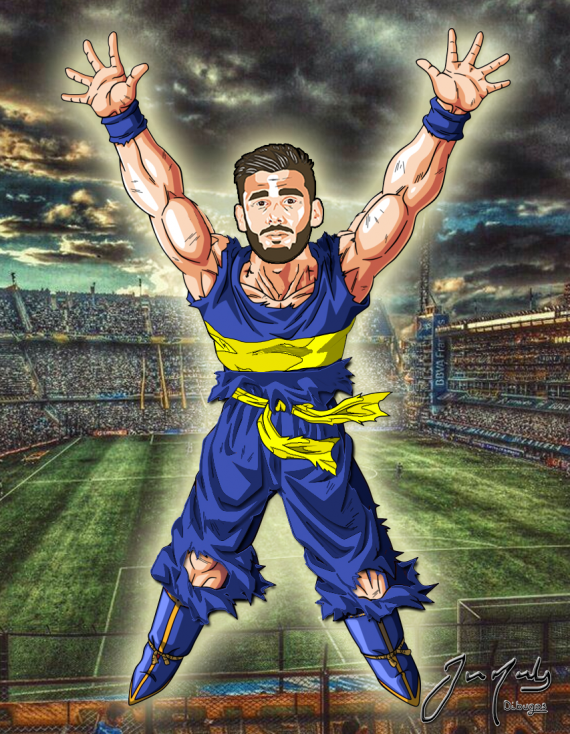 Boca: Así Son Los Festejos De Salvio En Honor A Dragon Ball Z - Mendoza ...