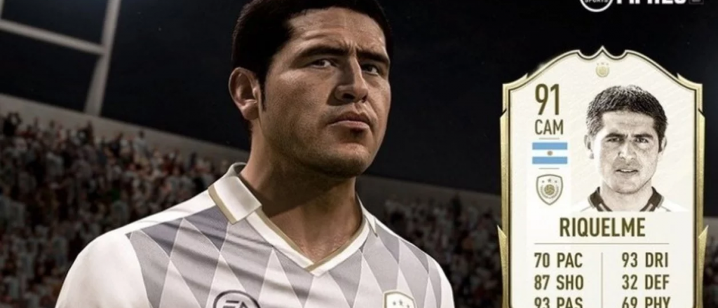 Juan Román Riquelme vuelve al fútbol en el FIFA 2020