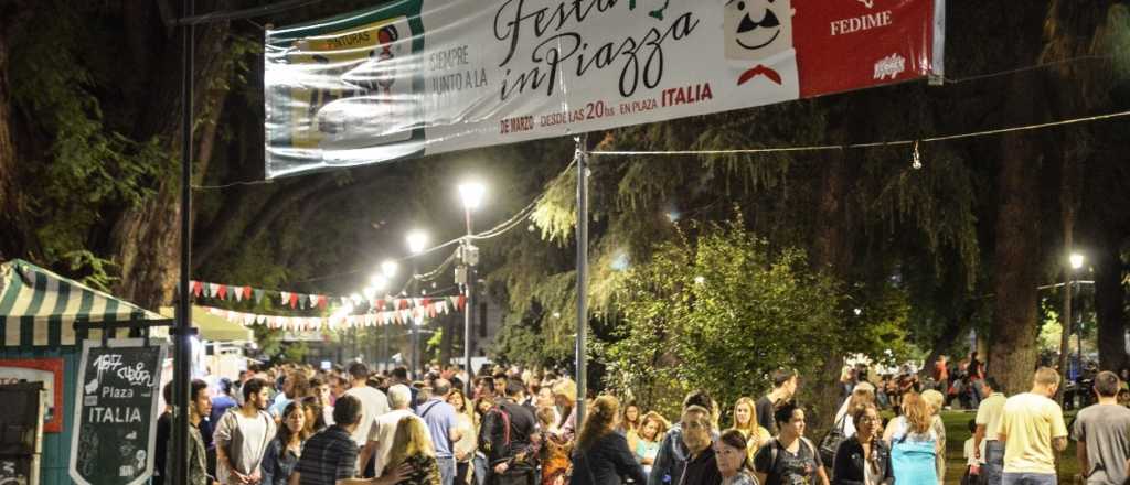 Comienza la Festa in Piazza 2024 en la Plaza Italia