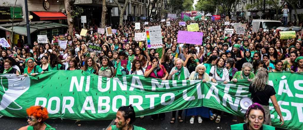 "Pañuelazo" frente al Congreso 