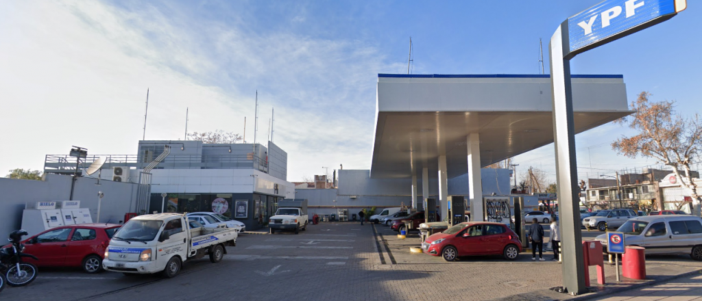 Un joven fue asaltado en una estación de servicio en Guaymallén