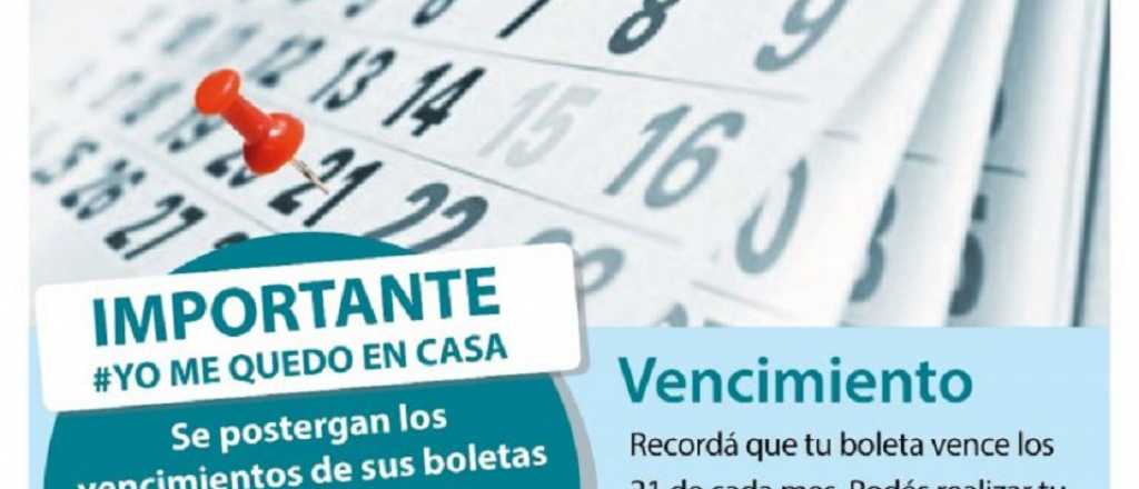 El IPV posterga los vencimientos de sus boletas por el coronavirus