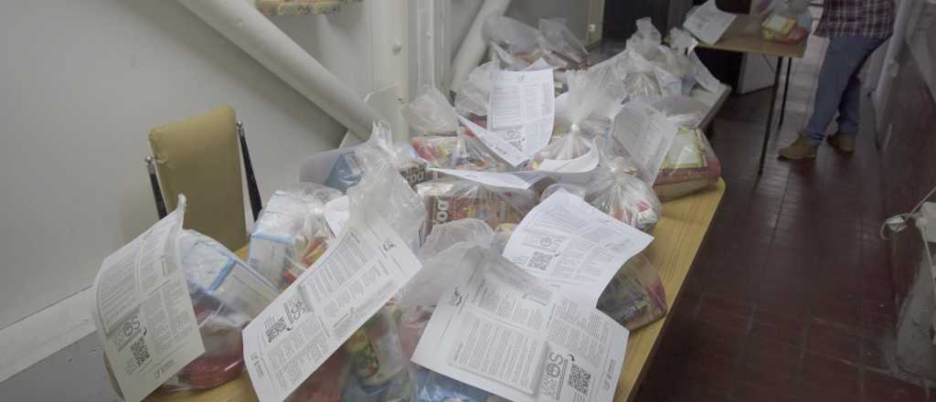 Coronavirus: máxima tensión por bolsones de comida en San Martín