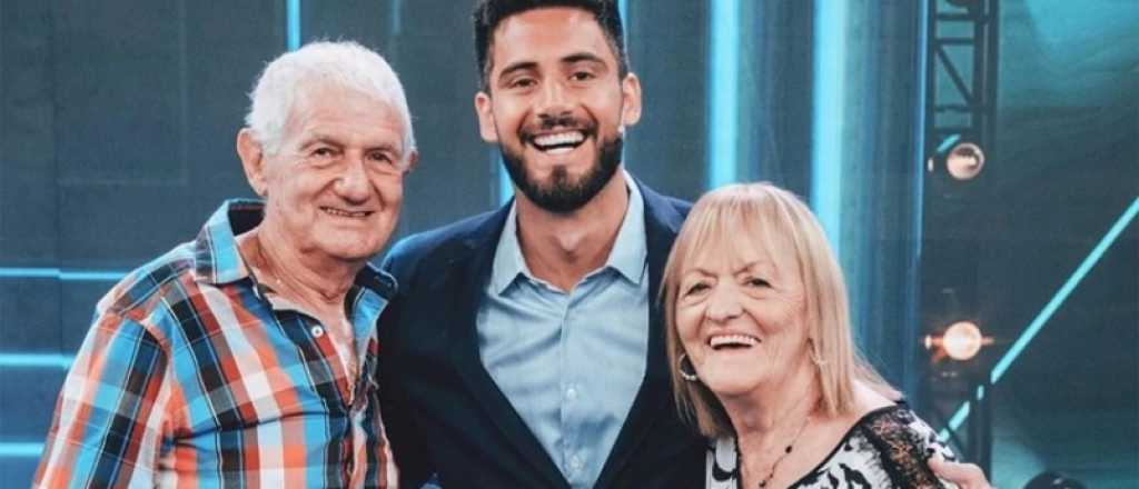 Triste imagen: el abuelo de Nico Occhiato hizo fila en el banco para cobrar