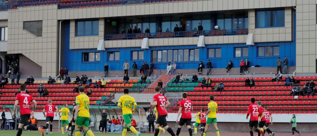 La OMS pidió que paren el fútbol en Belarús