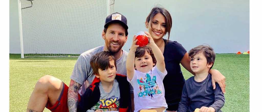 Antonela Roccuzzo deseó felices Pascuas con una tierna foto familiar