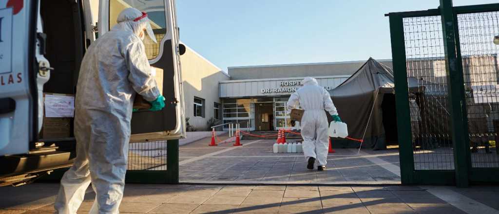 Entregaron parte de las donaciones de Lautaro Martínez en el Hospital Carrillo