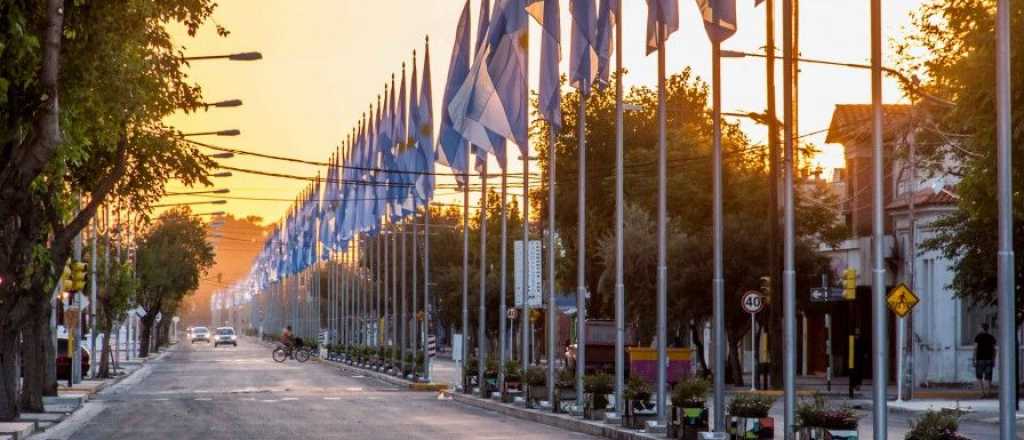 El tiempo en San Martín: día otoñal y algunas nubes