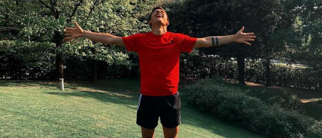 Luego de superar el coronavirus, Dybala volvió a entrenar con Juventus