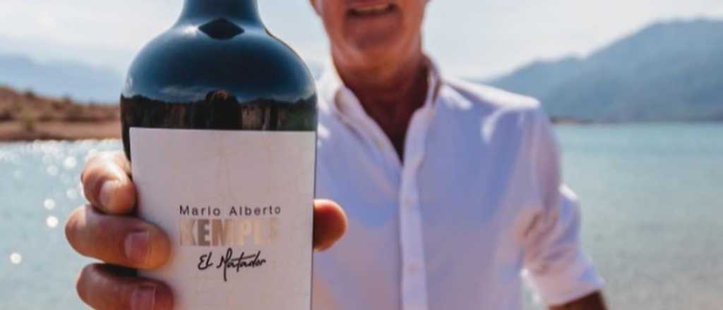 "El Matador", el vino mendocino de Mario Kempes