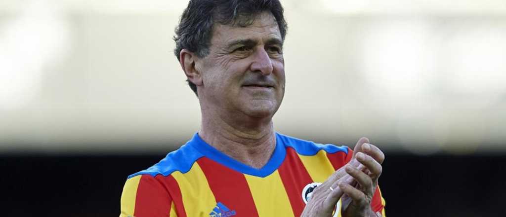 Mario Kempes fue elegido el máximo ídolo de la historia del Valencia