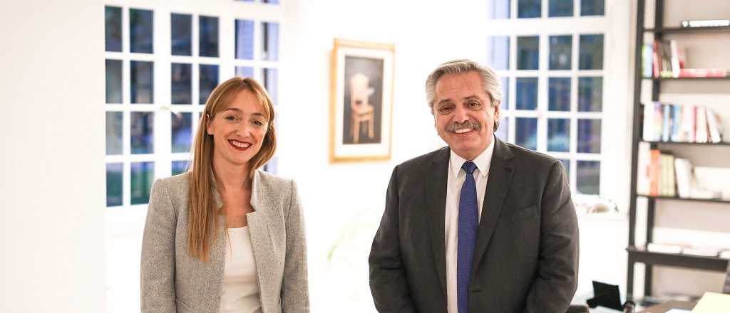 Alberto felicitó a Anabel por asumir la Presidencia del PJ