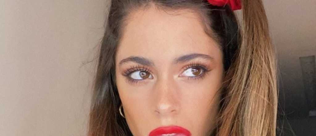 Tini compartió con sus seguidores divertidas fotos de su infancia