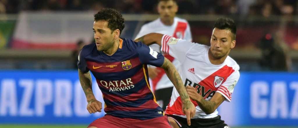 Dani Alves llenó de elogios a Gallardo