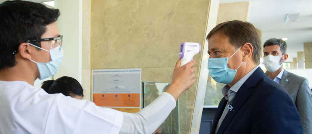 Inauguraron el sector para pacientes con coronavirus en el Hospital Universitario 