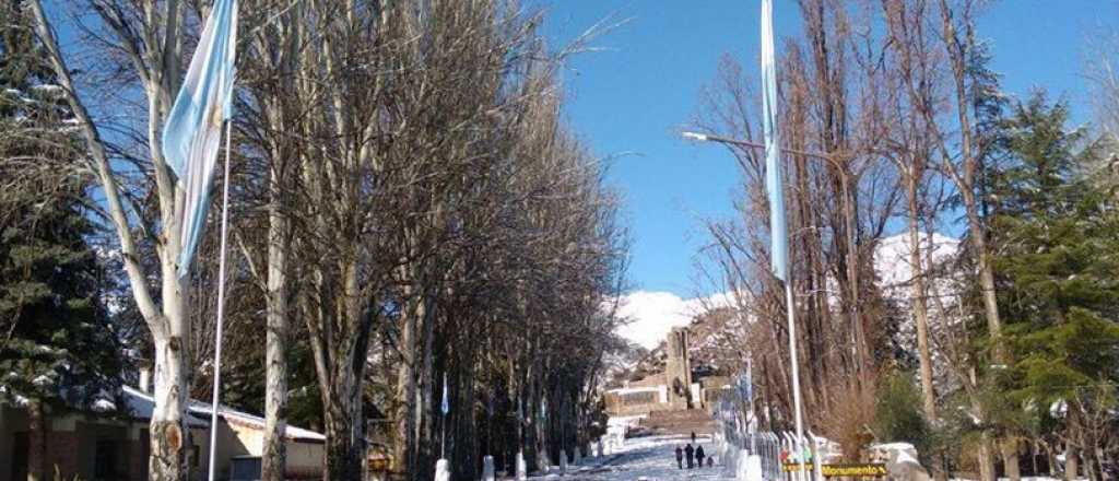 La localidad de Mendoza que registró 7 grados bajo cero