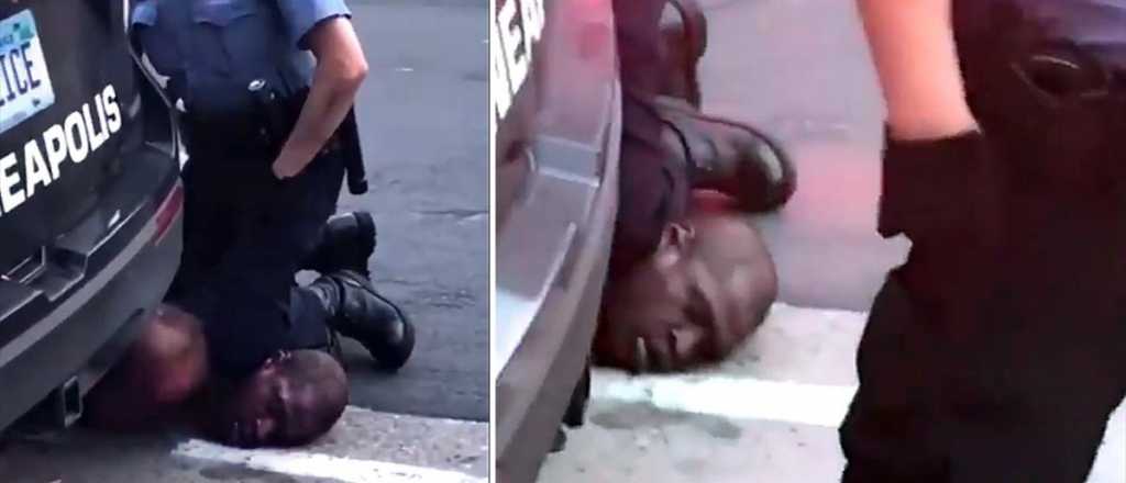 Video: policías mataron a un afroamericano en Minnesota