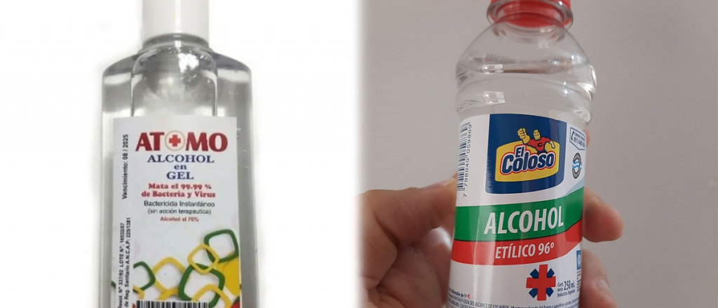 La ANMAT prohibió la venta de dos marcas de alcohol en gel