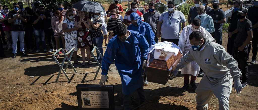 Brasil, con nuevo récord de muertes y hospitales colapsados