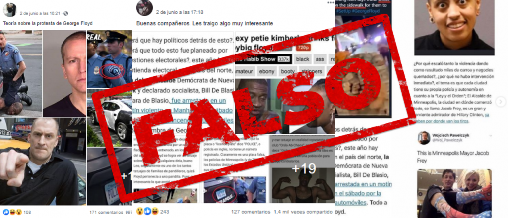 George Floyd: falsedades de una teoría conspirativa viral sobre su muerte