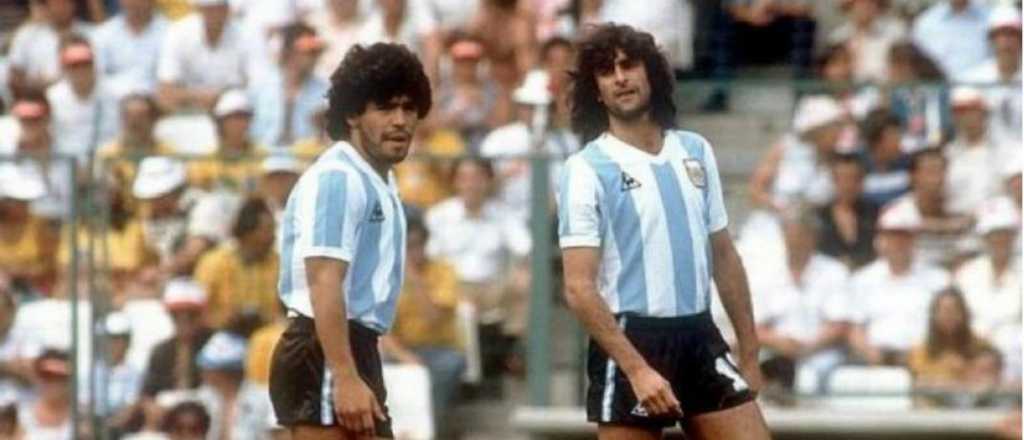 Maradona cruzó a Kempes en su Instagram 