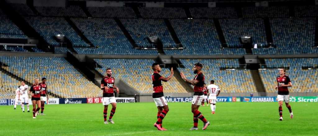 Insólito: en Brasil vuelve el público a los estadios