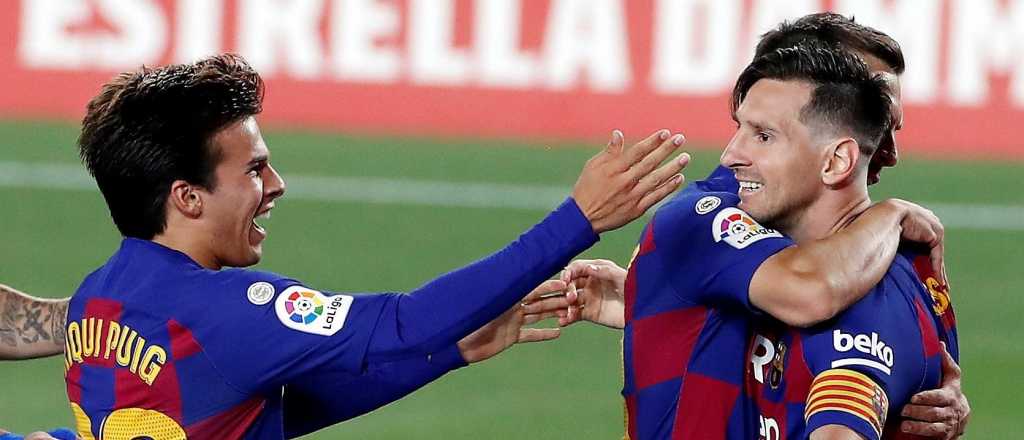 Video: el golazo de Messi para que Barcelona estire la ventaja ante Napoli