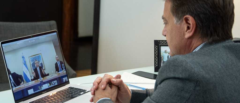 Alberto le dijo a Suarez que el IFE seguirá llegando a Mendoza