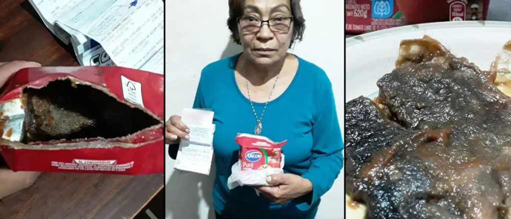 Una mujer denunció que encontró restos de rata en un puré de tomates