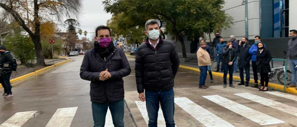 Reabrieron la calle Brasil, límite entre Ciudad y Godoy Cruz