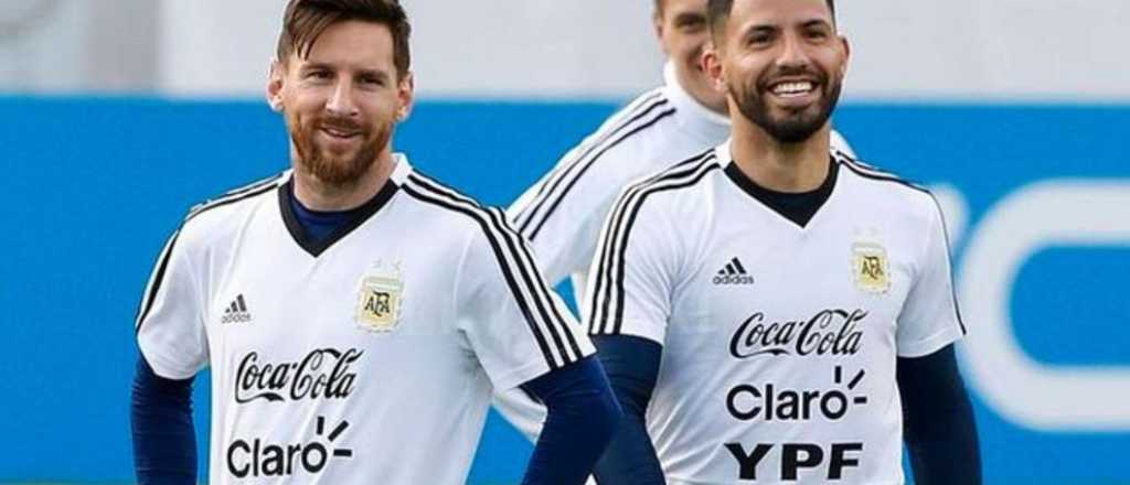 El Kun Agüero defendió a Messi y le respondió a Canelo 