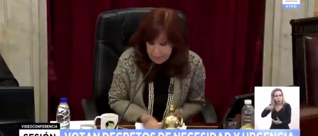 "He soportado cualquier cosa de ustedes", le dijo Cristina a la oposición