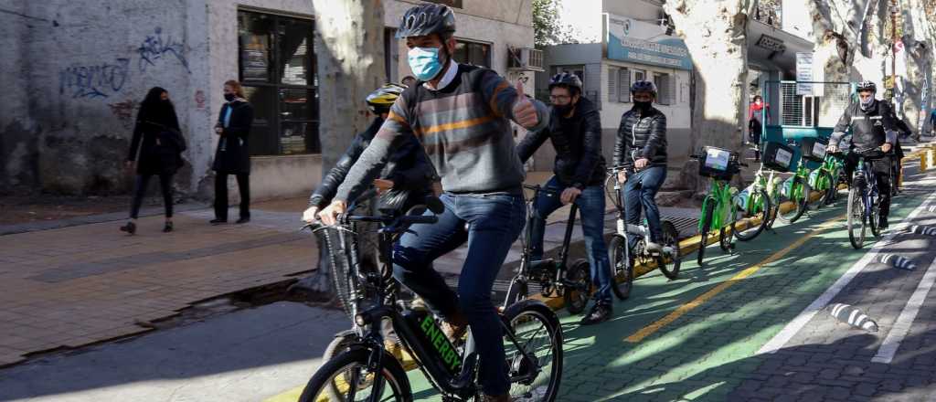 Así es la nueva ciclovía de la avenida San Martín en Ciudad 