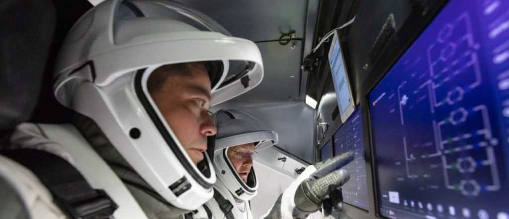 Regresaron a tierra los astronautas tras dos meses en la estación espacial