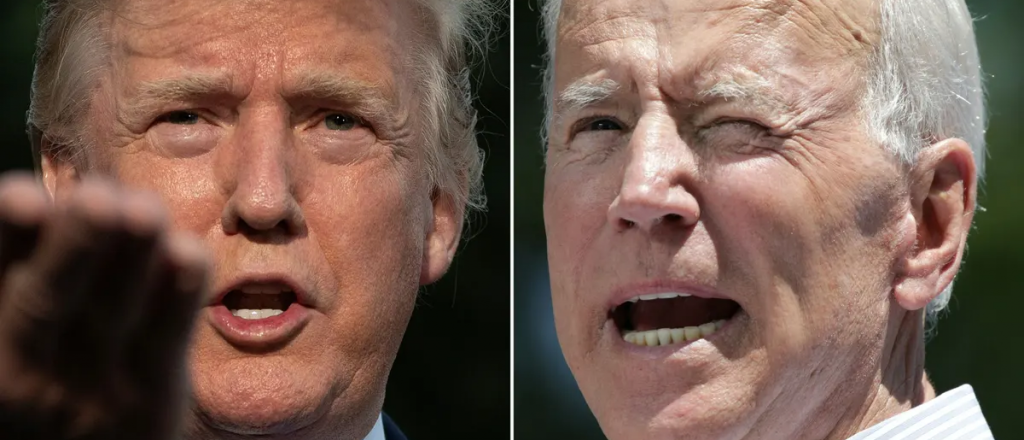 Trump aparece 10 puntos debajo de Biden en las encuestas presidenciales