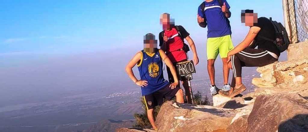 Un grupo de amigos vandalizó el Cerro Arco y lo subieron a las redes