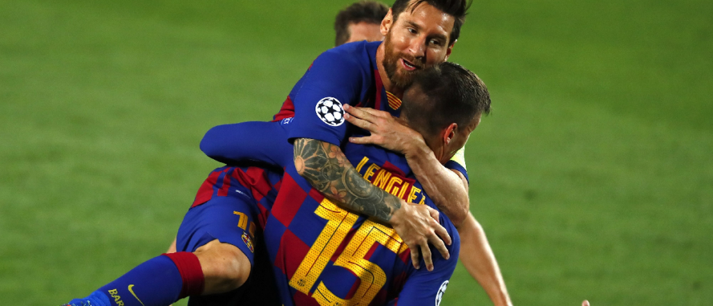 Barcelona, con un golazo de Messi, avanzó de ronda en la Champions League