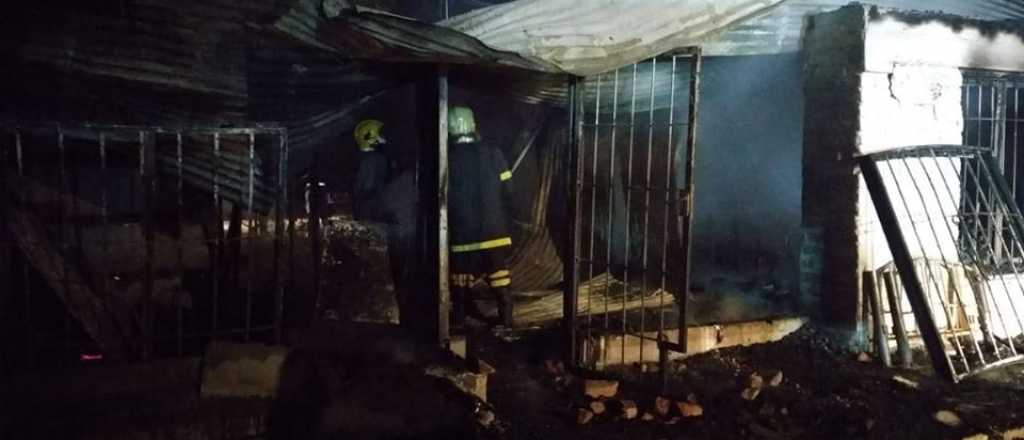 Incendio en el Valle de Uco: un bebé tiene el 80% de su cuerpo quemado