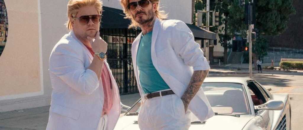 Video: James Corden y David Beckham protagonizan un hilarante episodio