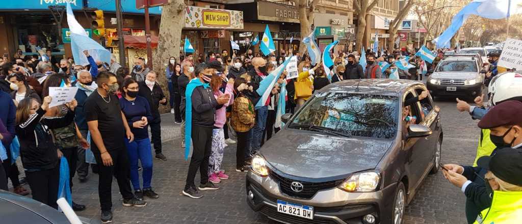 El #17A se hizo sentir en pleno centro de Mendoza