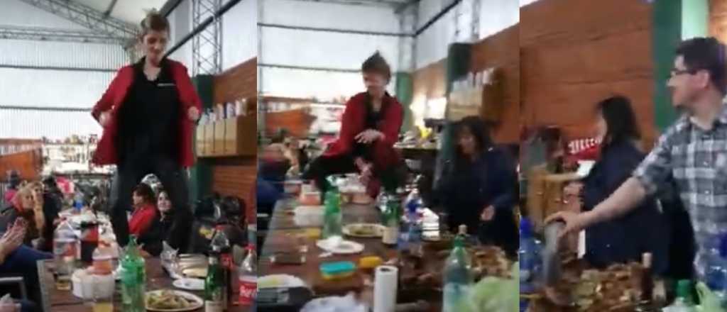 Video: denuncian a personal de salud por una fiesta clandestina en San Luis