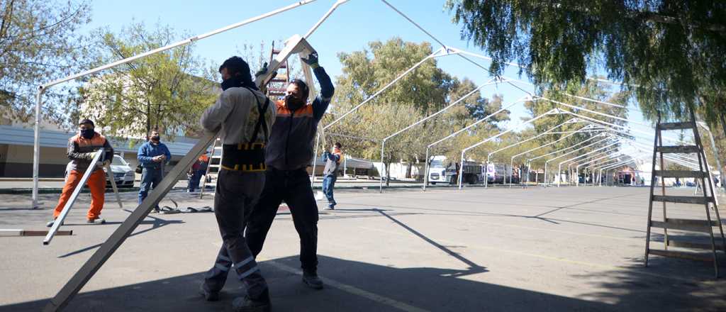 Pilotos mendocinos de automovilismo donan sus carpas para El Carmen 