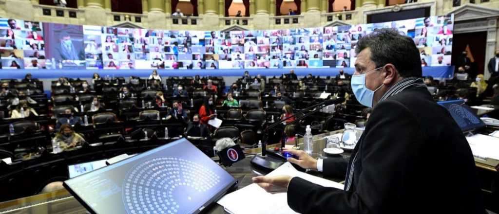 Diputados acordó sesiones presenciales para tratar proyectos polémicos