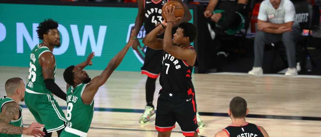 El campeón Toronto derrotó a Boston Celtics y la serie va a un sépimo partido