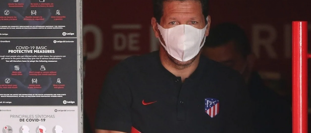 El Cholo Simeone tiene coronavirus