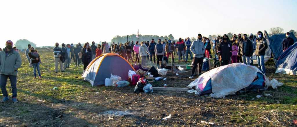 Terrenos tomados en Guernica: venden lotes a $50 mil 