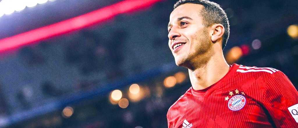 Thiago Alcántara es nuevo jugador del Liverpool