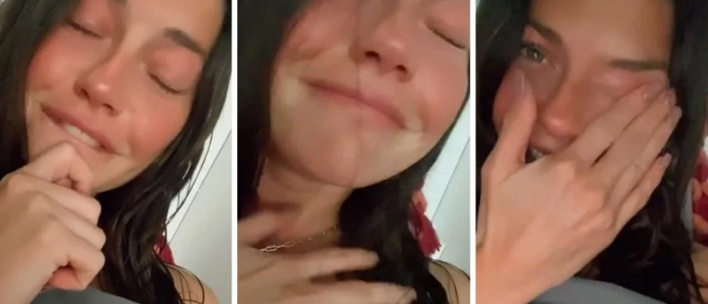 Sofía Jujuy Jimenez publicó videos llorando en sus redes