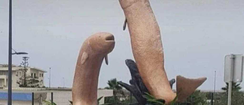 Quitaron estatuas de peces porque las consideraron "pornográficas"