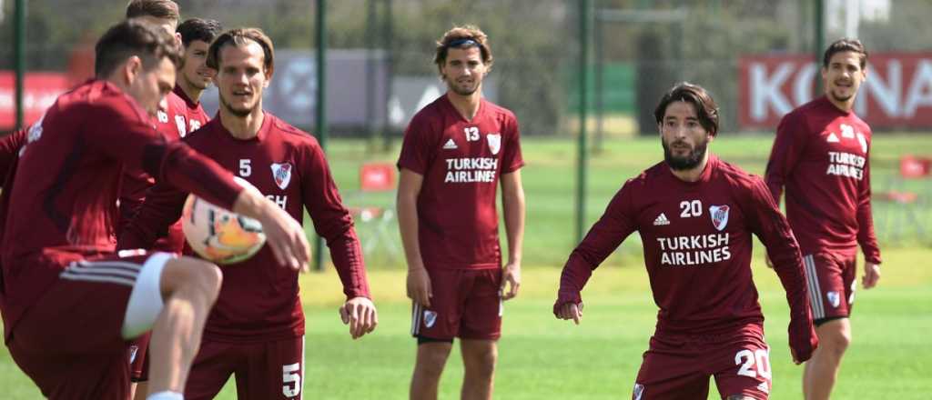 Milton Casco volvió a entrenarse con River tras superar el coronavirus